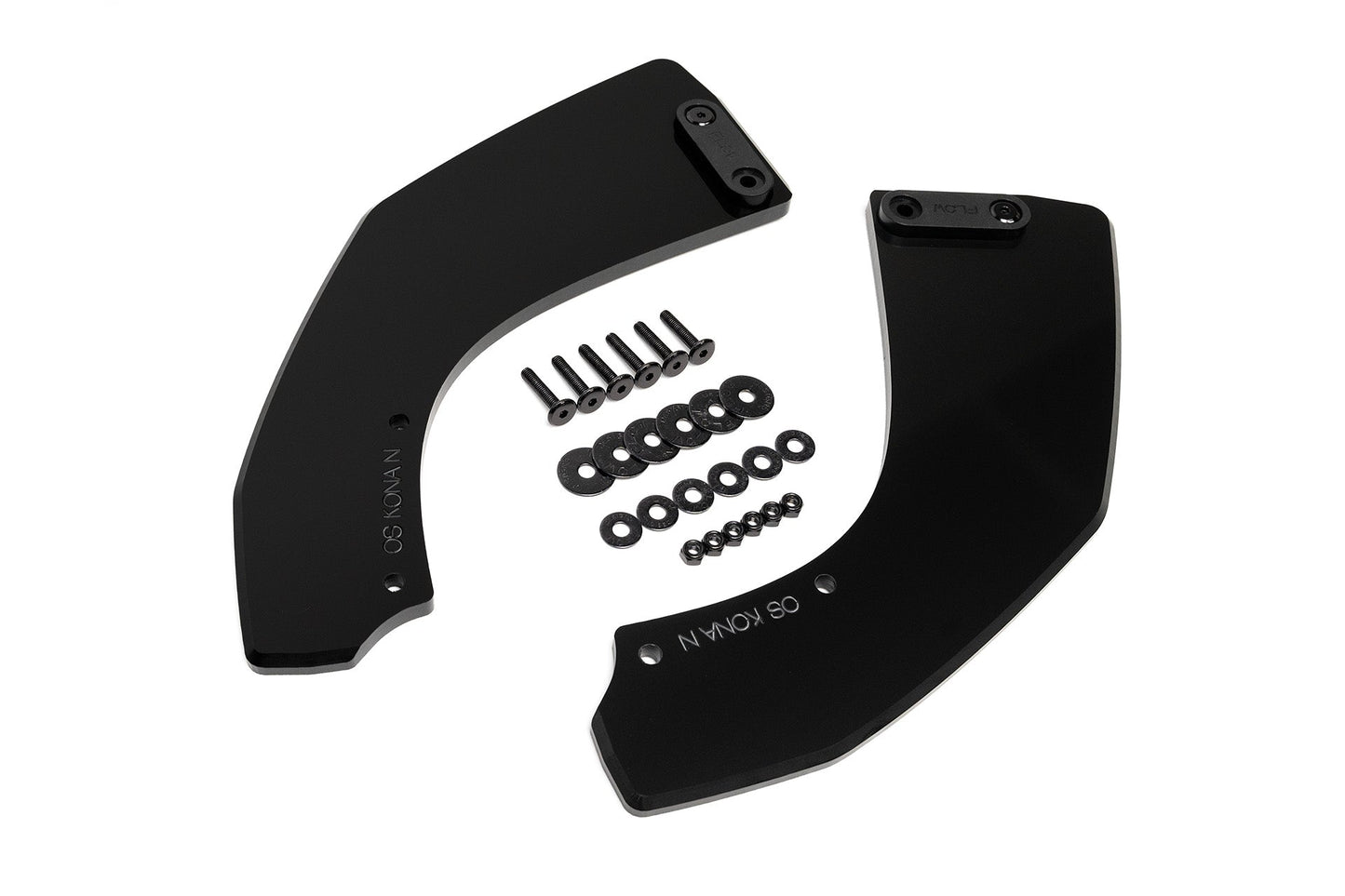 Flow Designs DEMO STOCK - Kona N Rear Spats (Pair) - GLOSS BLACK