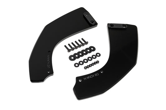 Flow Designs DEMO STOCK - Kona N Rear Spats (Pair) - GLOSS BLACK