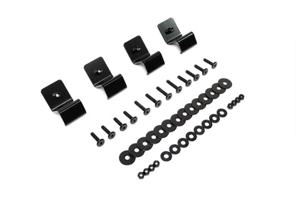 Flow Designs i30N Hatch PD FL 2021 Front Lip Splitter & Reinforcement Brackets