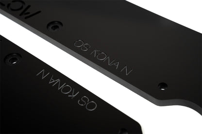 Flow Designs RETURNED STOCK - Kona N Side Skirt Splitters (Pair) - GLOSS BLACK