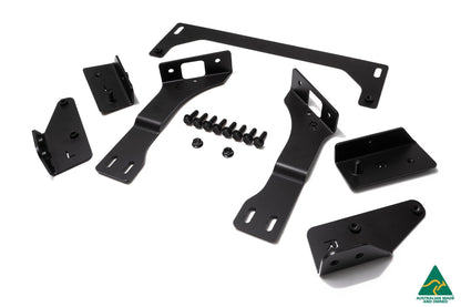 Flow Designs MK8 Golf R Chassis Mounted Front Lip Splitter