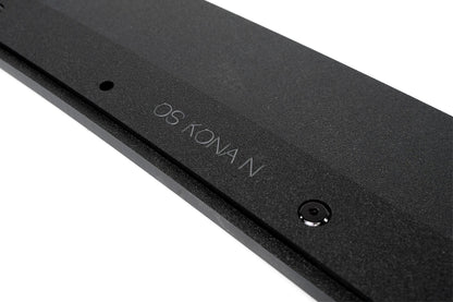 Flow Designs EX-DISPLAY - Kona N Front Lip Splitter - TEXTURED MATTE BLACK