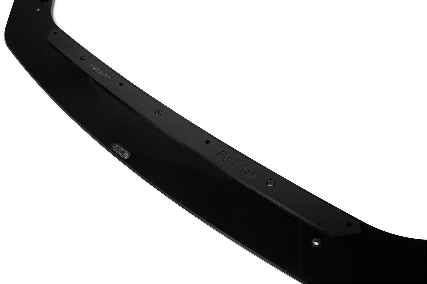 Flow Designs EX-DISPLAY - Kona N Front Lip Splitter - TEXTURED MATTE BLACK