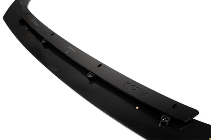 Flow Designs EX-DISPLAY - CN7 i30 N Line Sedan 2020 - 2022 Front Lip Splitter & Mounting Brace - GLOSS BLACK