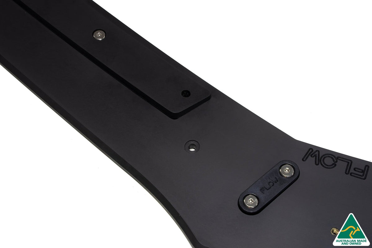 Flow Designs Yaris GR Gen1 Front Lip Splitter & Bumper Reinforcement Plate