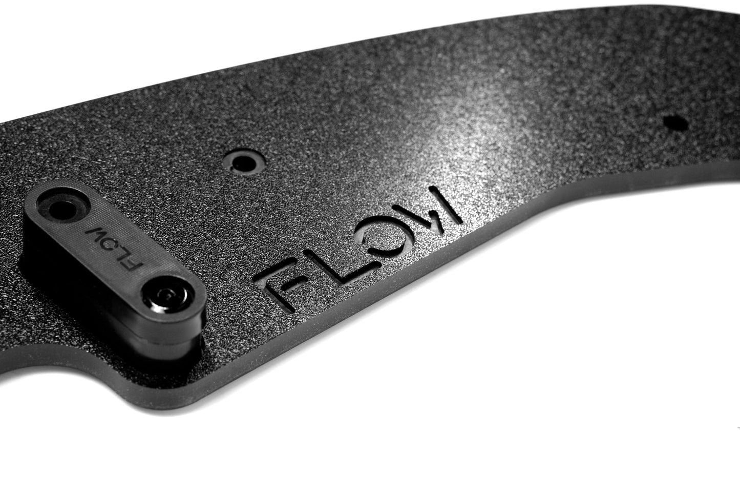 Flow Designs Impreza WRX/RS G3 Hatch PFL Front Lip Splitter & Mounting Brace