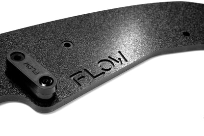 Flow Designs Impreza WRX/RS G3 Hatch PFL Front Lip Splitter & Mounting Brace