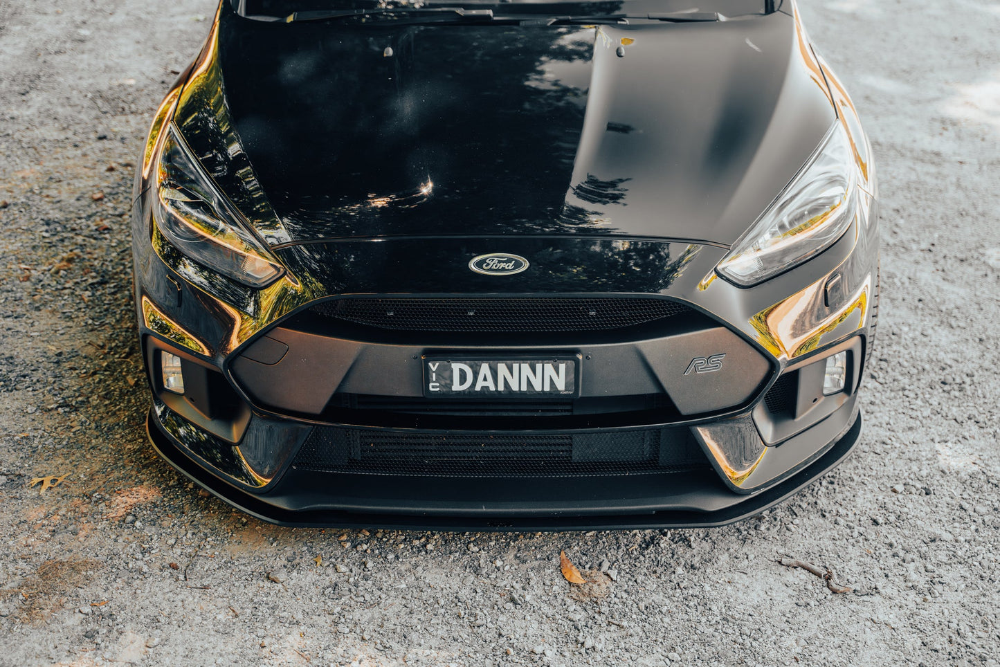 Flow Designs MK3 Focus RS Front Lip Splitter (3 Piece) & Bumper Reinforcement Bracket