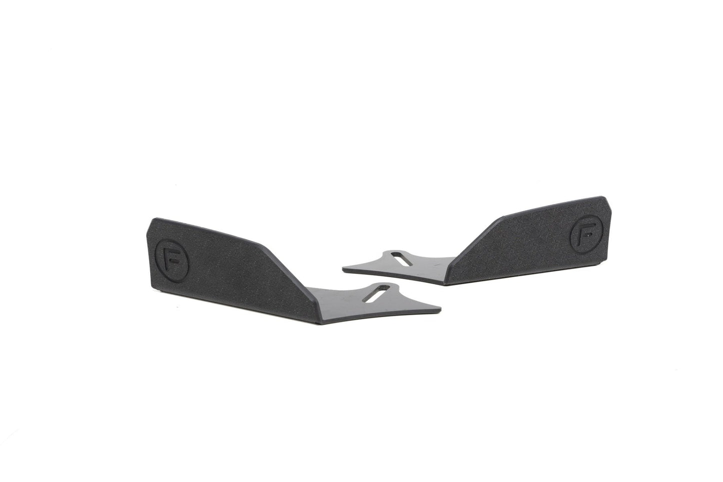 Flow Designs AW Polo GTI Front Lip Splitter Winglets (Pair)