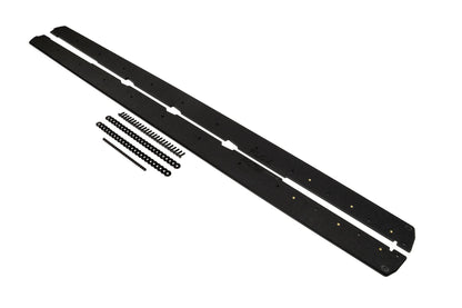 Flow Designs EX-DISPLAY - VB WRX Side Skirt Splitters (TEXTURED: Pair)