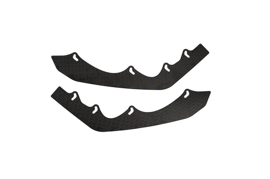Flow Designs AW Polo GTI Front Lip Splitter Extensions (Pair)