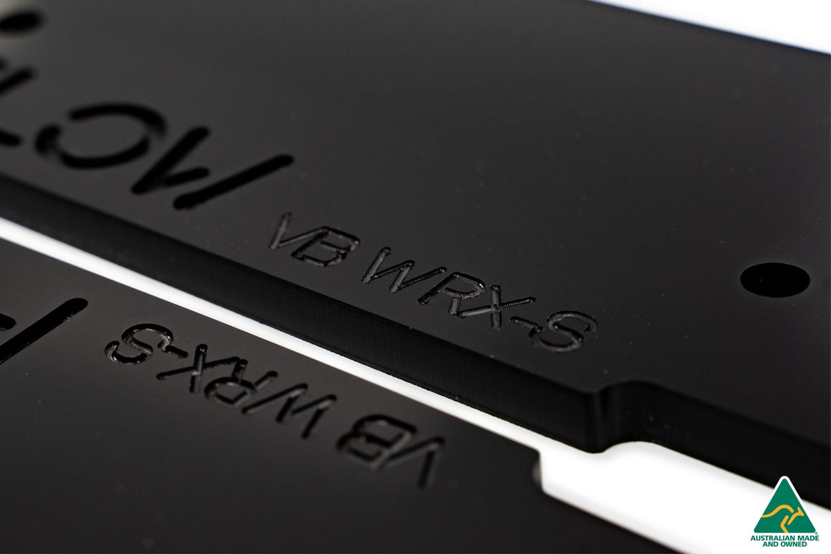 Flow Designs VB WRX Side Skirt Splitters (GLOSS: Pair)