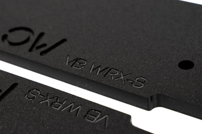 Flow Designs EX-DISPLAY - VB WRX Side Skirt Splitters (TEXTURED: Pair)
