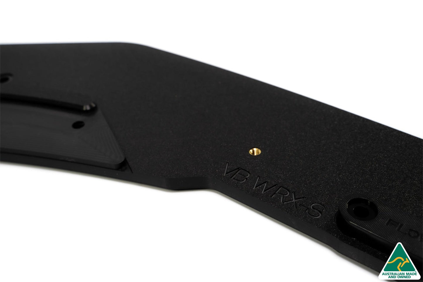 Flow Designs VB WRX Front Lip Splitter (TEXTURED)