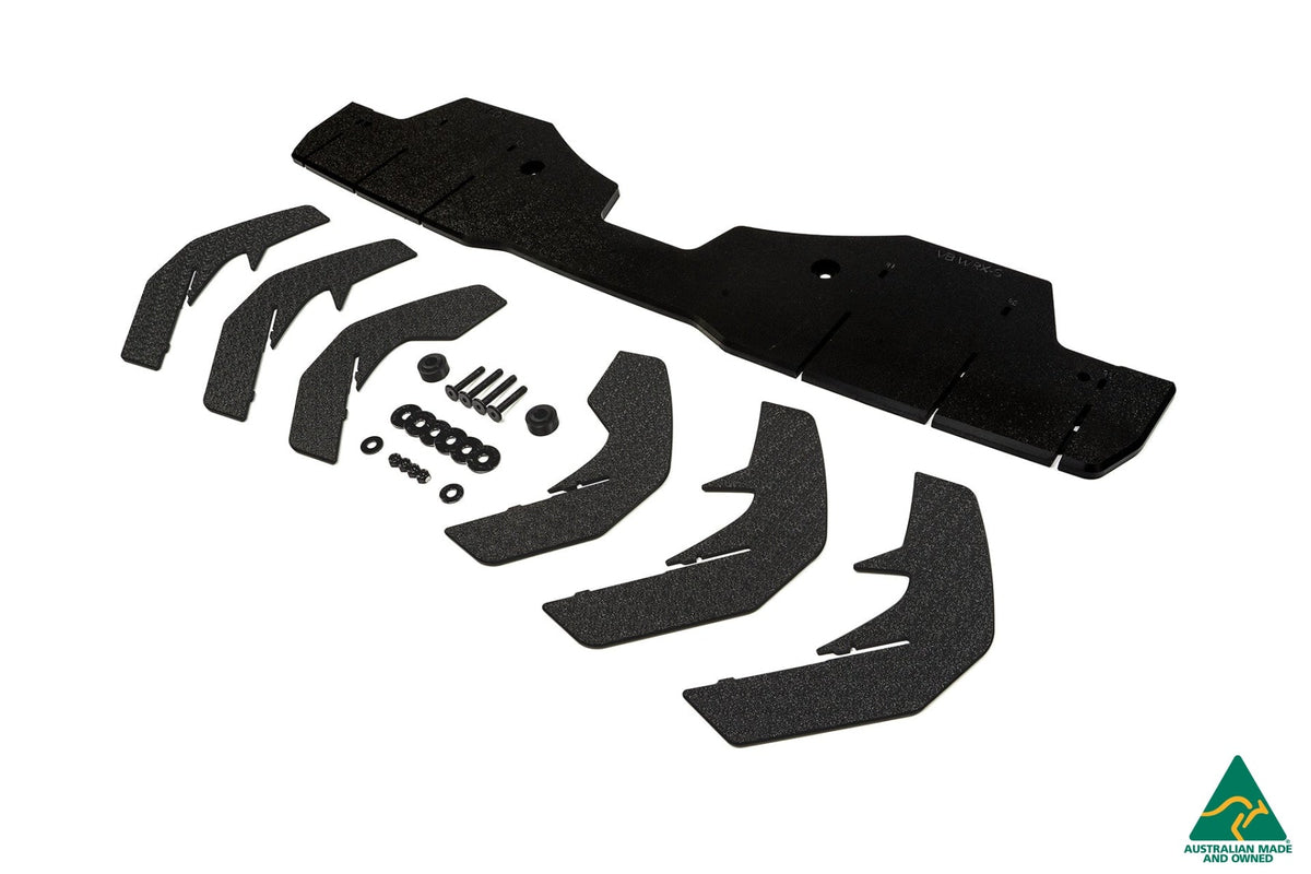 Flow Designs VB WRX Flow-Lock Rear Diffuser (TEXTURED)