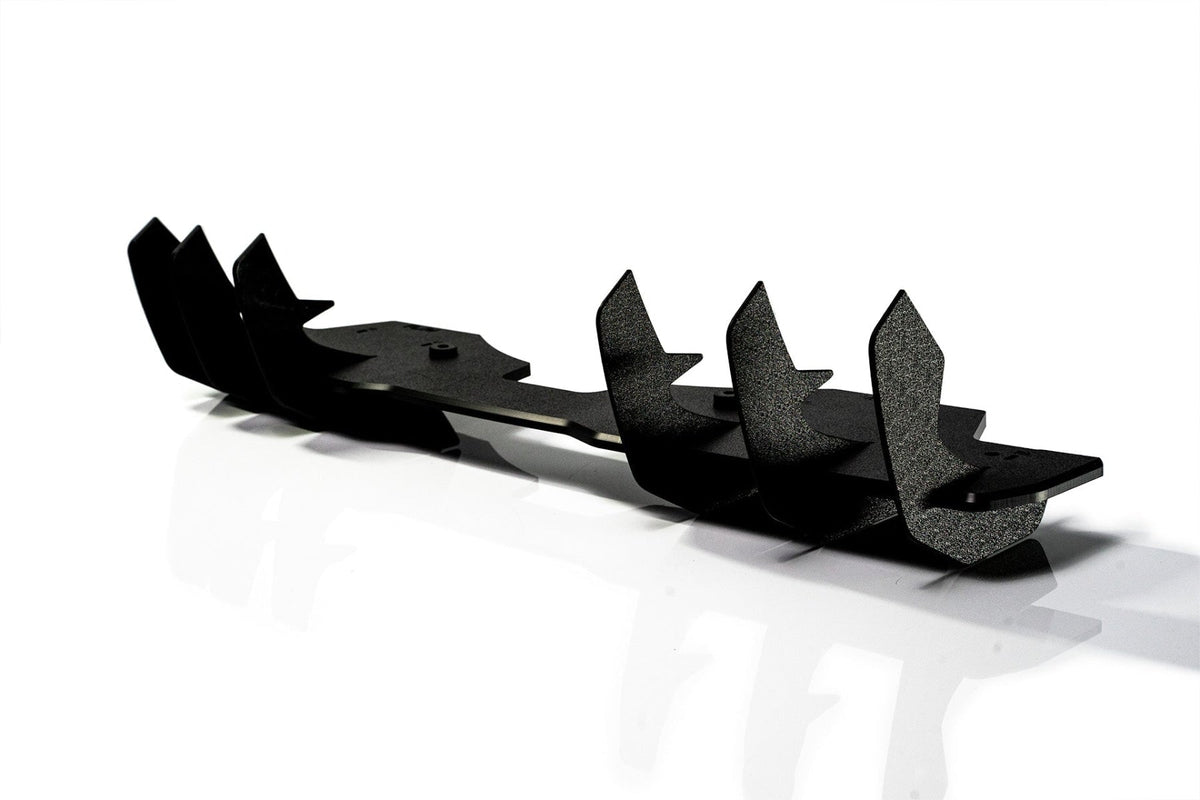 Flow Designs VB WRX Flow-Lock Rear Diffuser (TEXTURED)