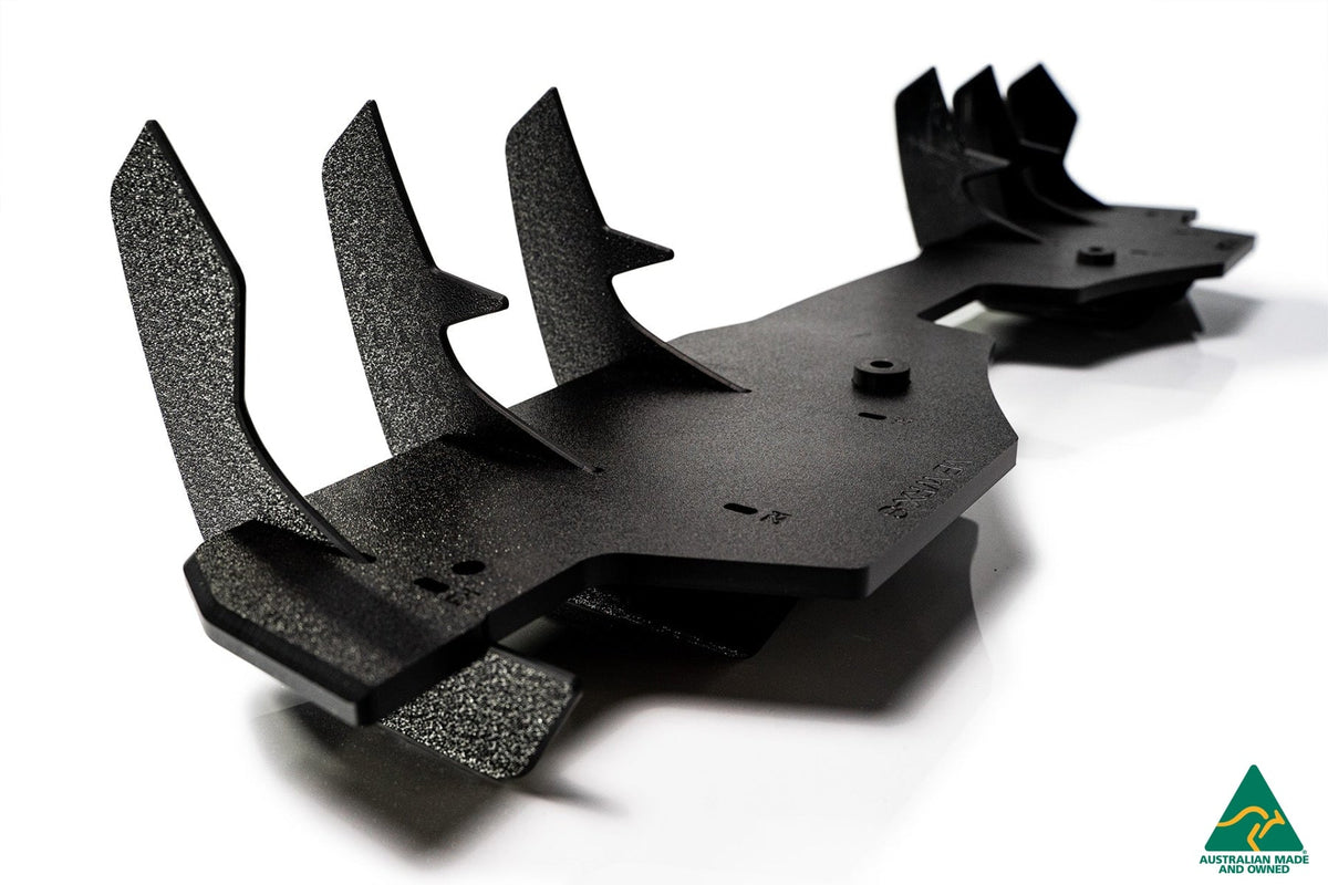Flow Designs VB WRX Flow-Lock Rear Diffuser (TEXTURED)