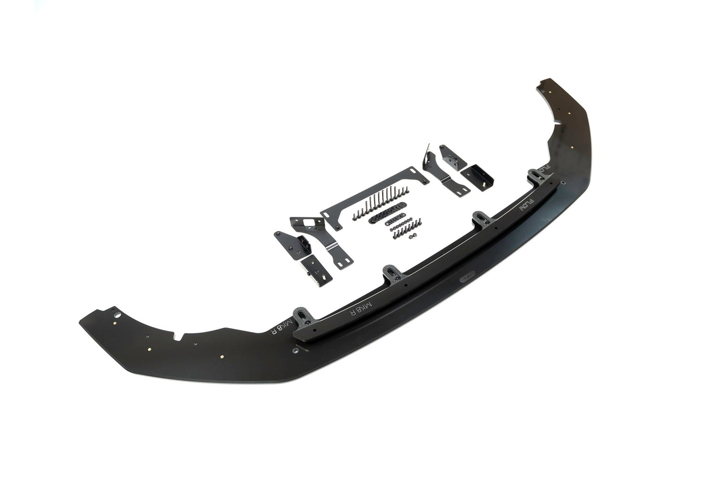 Flow Designs MK8 Golf R Chassis Mounted Front Lip Splitter