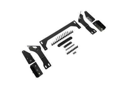 Flow Designs MK8 Golf R Chassis Mounted Front Lip Splitter