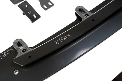 Flow Designs MK8 Golf R Chassis Mounted Front Lip Splitter