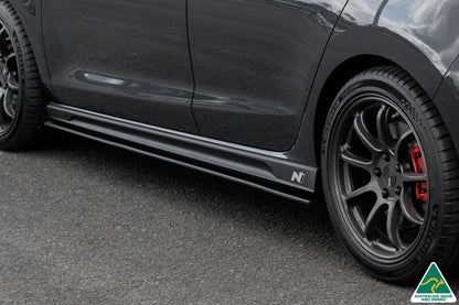 Flow Designs i30N Fastback PD FL 2022+ Side Skirt Splitters (Pair)