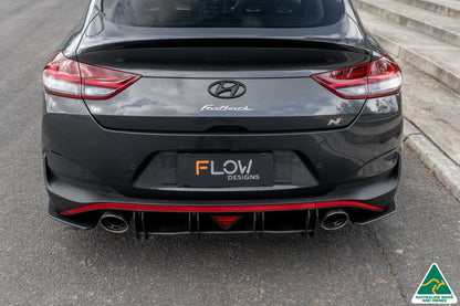 Flow Designs i30N Fastback PD FL 2022+ Flow-Lock Rear Diffuser