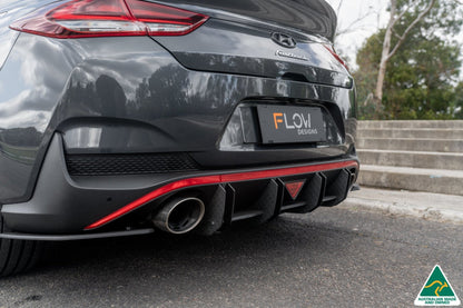 Flow Designs i30N Fastback PD FL 2022+ Flow-Lock Rear Diffuser