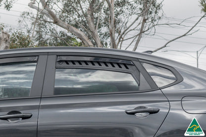 Flow Designs i30N Fastback PD FL 2022+ Rear Window Vents (Pair)