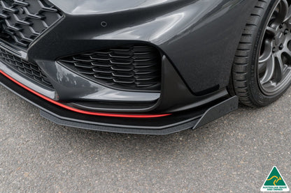 Flow Designs i30N Fastback PD FL 2022+ Front Lip Splitter & Reinforcement Brackets