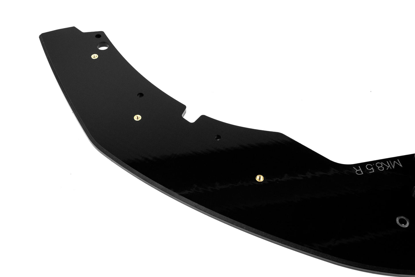 Flow Designs MK8.5 Golf R Chassis Mounted Front Lip Splitter