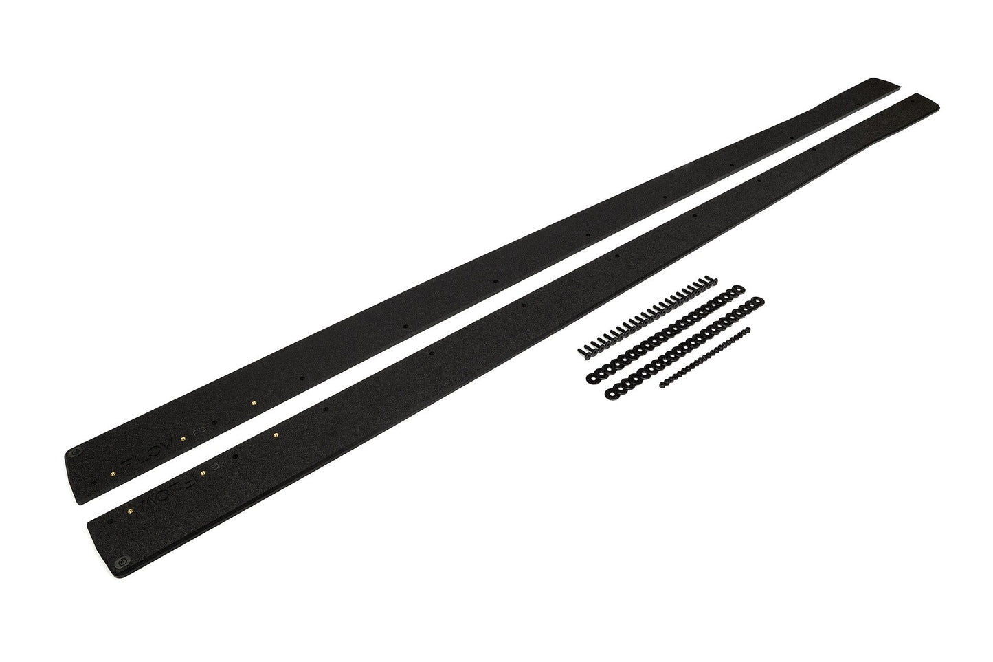 Flow Designs Falcon FGX Side Skirt Splitters (TEXTURED: Pair)