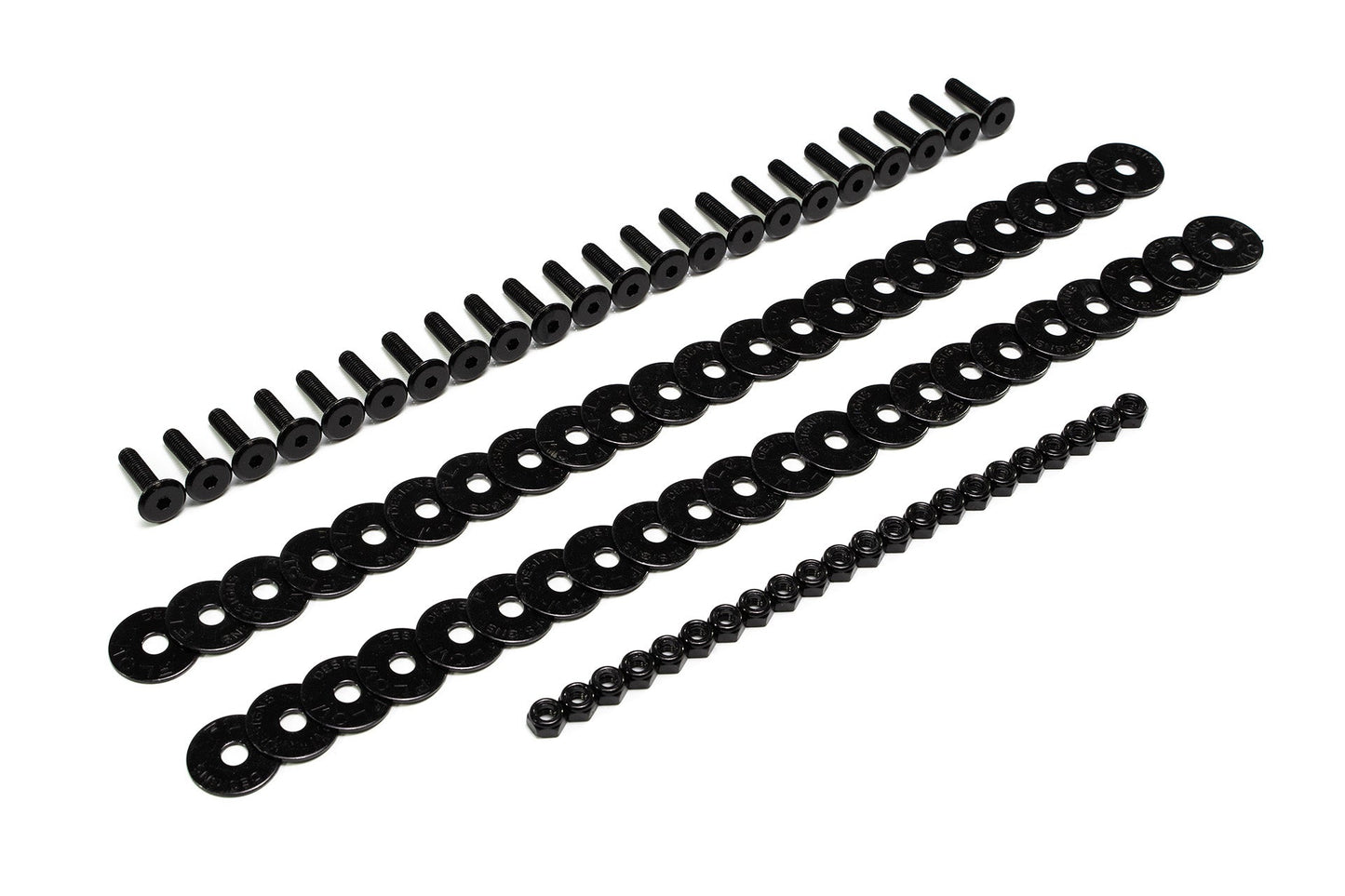 Flow Designs Falcon FGX Side Skirt Splitters (TEXTURED: Pair)