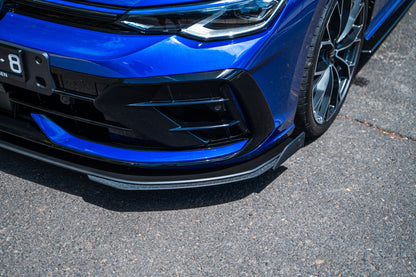 Flow Designs MK8.5 Golf R Chassis Mounted Front Lip Splitter