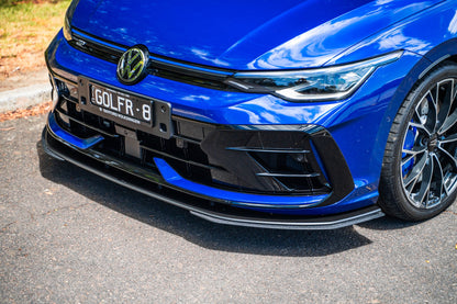 Flow Designs MK8.5 Golf R Front Lip Splitter Extensions (Pair)