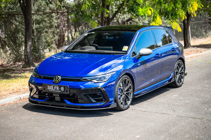Flow Designs MK8.5 Golf R Front Lip Splitter Winglets (Pair)