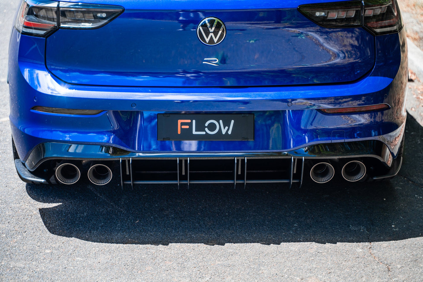 Flow Designs MK8.5 Golf R Flow-Lock Rear Diffuser