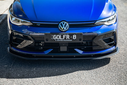 Flow Designs MK8.5 Golf R Front Lip Splitter Extensions (Pair)