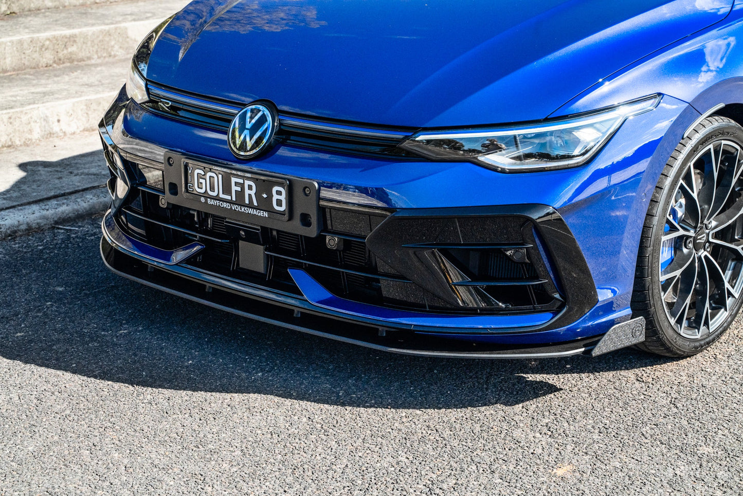 Flow Designs MK8.5 Golf R Front Lip Splitter Winglets (Pair)