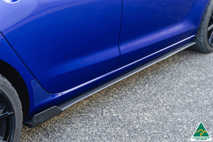 Flow Designs i30 N Line Hatch PD (2018-2023) Side Skirt Splitter Winglets (Pair)