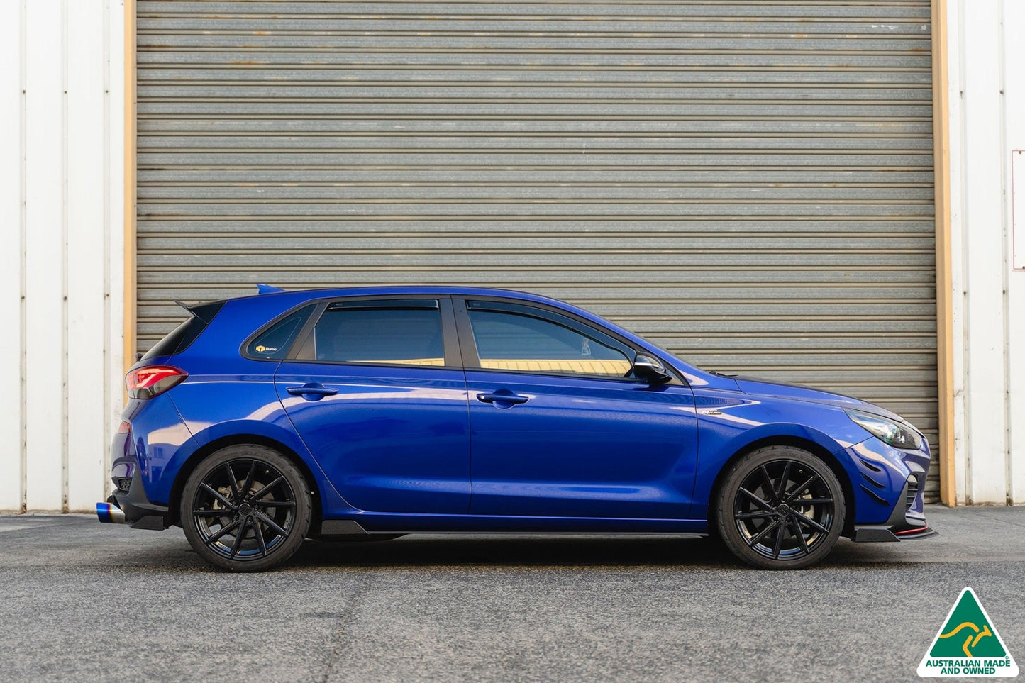 Flow Designs i30 N Line Hatch PD (2018-2023) Side Skirt Splitters (Pair)