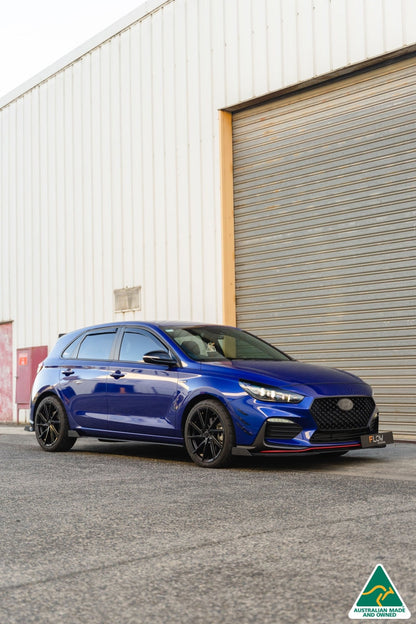 Flow Designs i30 N Line Hatch PD (2018-2023) Side Skirt Splitters (Pair)