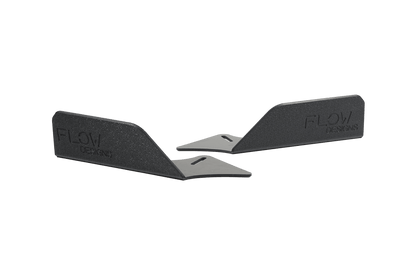 Flow Designs i30 SR Hatch (2017-2018) Side Skirt Splitter Winglets (Pair)