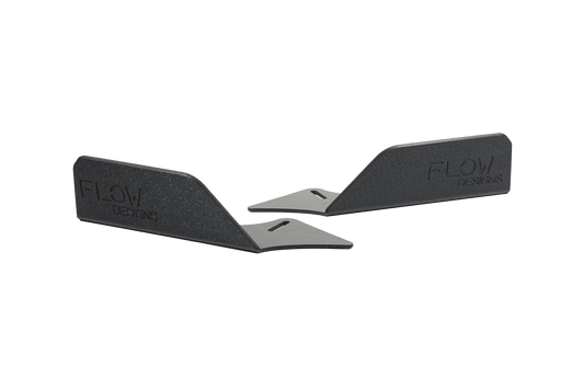 Flow Designs i30 N Line Hatch PD (2018-2023) Side Skirt Splitter Winglets (Pair)