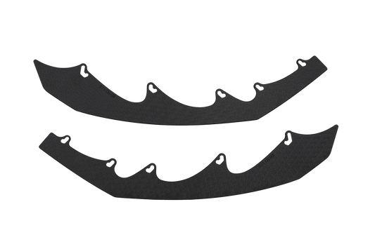 Flow Designs i30 SR Hatch (2017-2018) Front Lip Splitter Extensions (Pair)