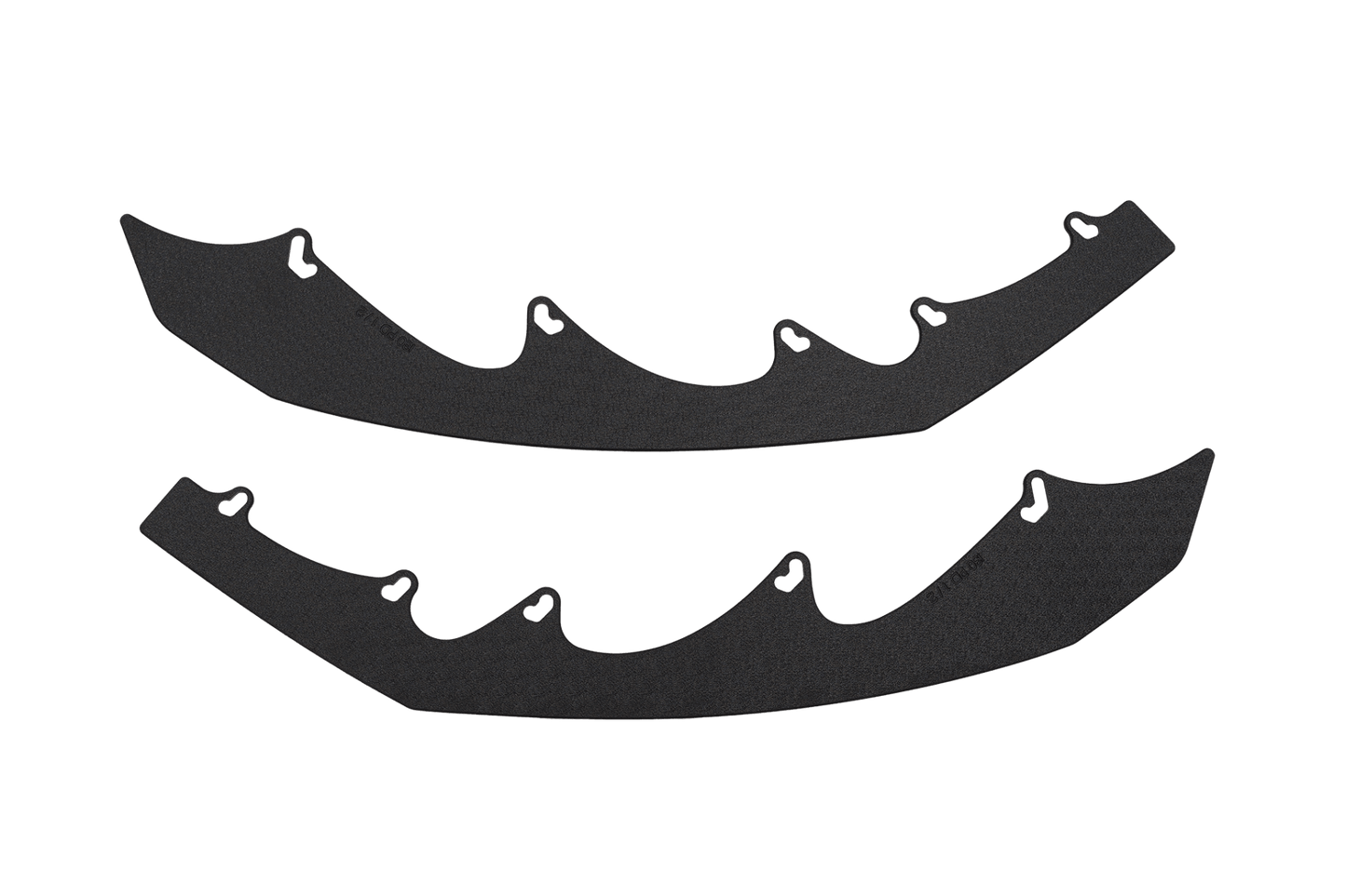 Flow Designs i30 Hatch PD1, PD2 2018-2020 Front Lip Splitter Extensions (Pair)