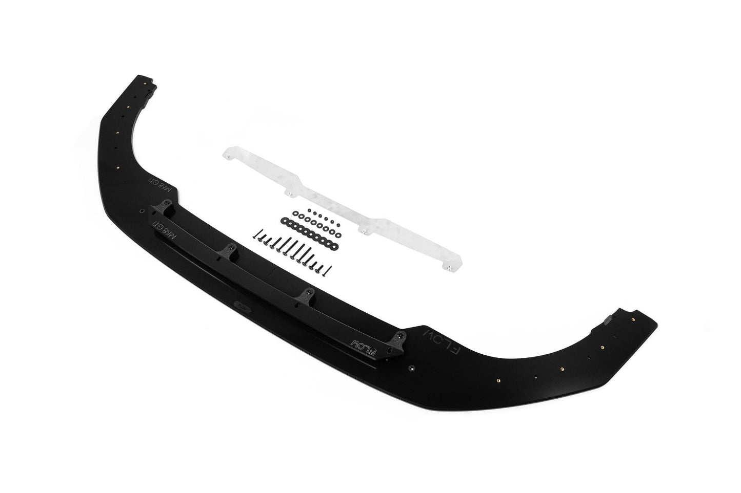 Flow Designs MK8 Golf GTI Front Lip Splitter & Bumper Reinforcement Plate