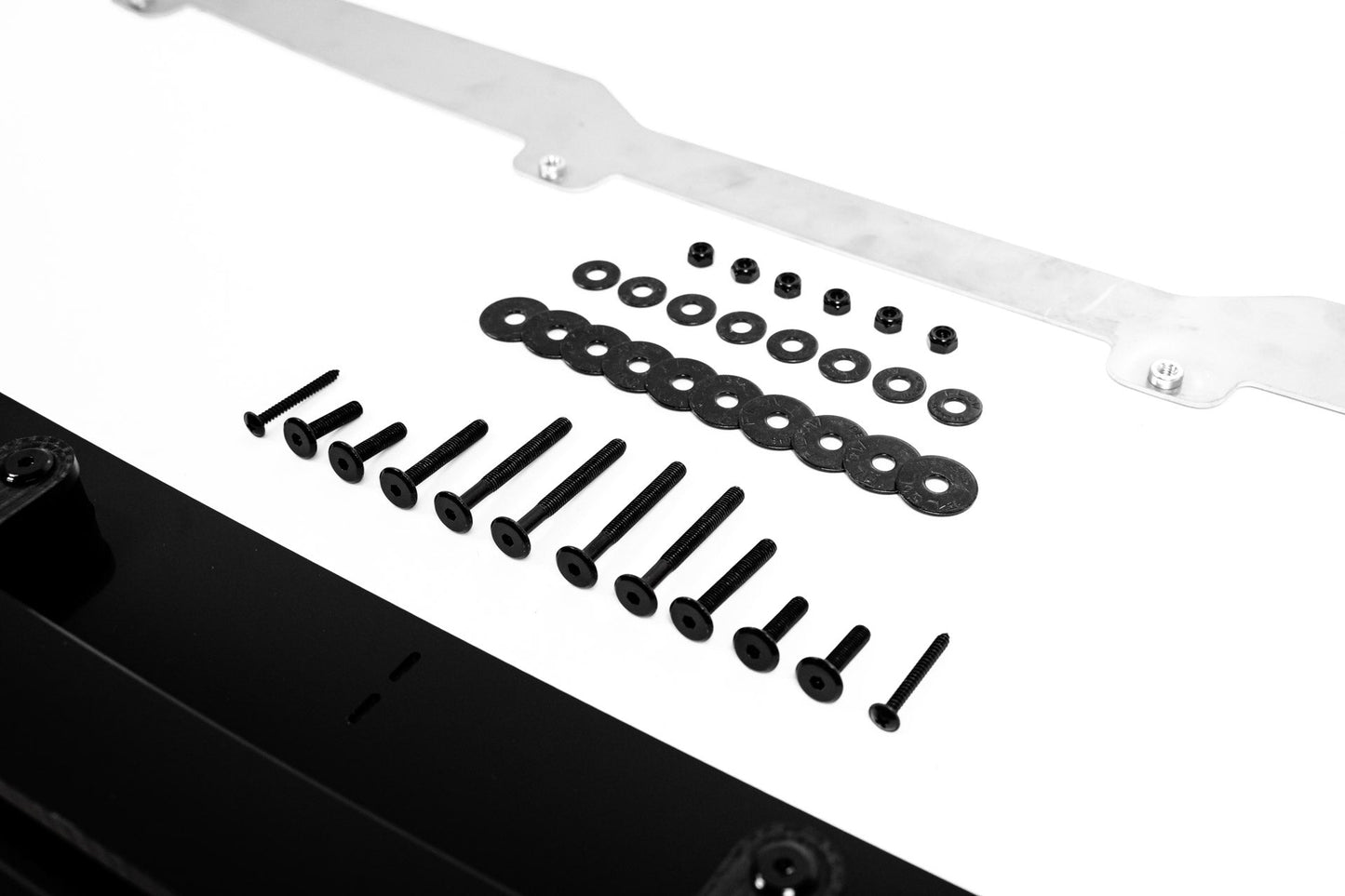 Flow Designs MK8 Golf GTI Front Lip Splitter & Bumper Reinforcement Plate