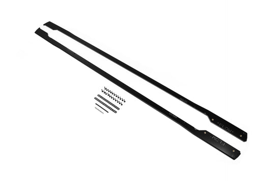 Flow Designs DEMO STOCK - MK8 Golf GTI Side Skirt Splitters (Pair) - GLOSS BLACK