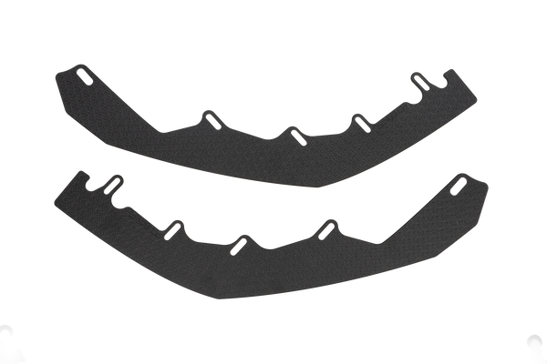 Flow Designs i30N-Line Hatch PDe.V6 FL 2024+ Front Lip Splitter Extensions (Pair)