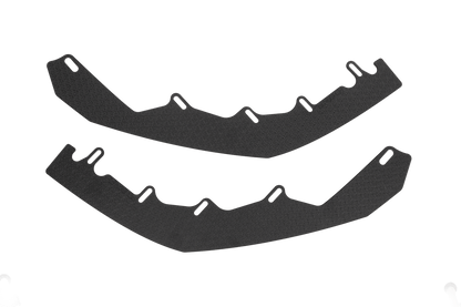 Flow Designs i30N Fastback PD FL 2022+ Front Lip Splitter Extensions (Pair)